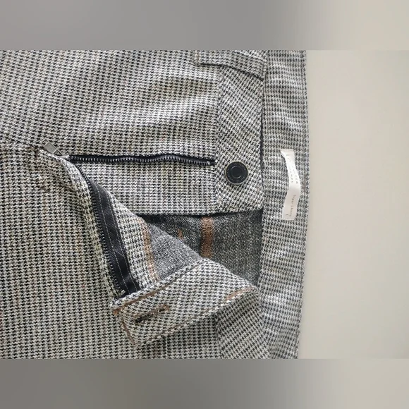 LC Lauren Conrad Black and White Houndstooth Pants - Picture 5 of 6